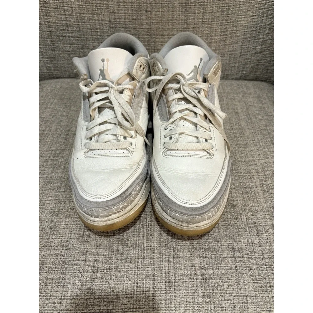 Nike‎ Air Jordan 3 Retro SE Craft Ivory Grey Mist FJ9479-100 Men's Sz 10